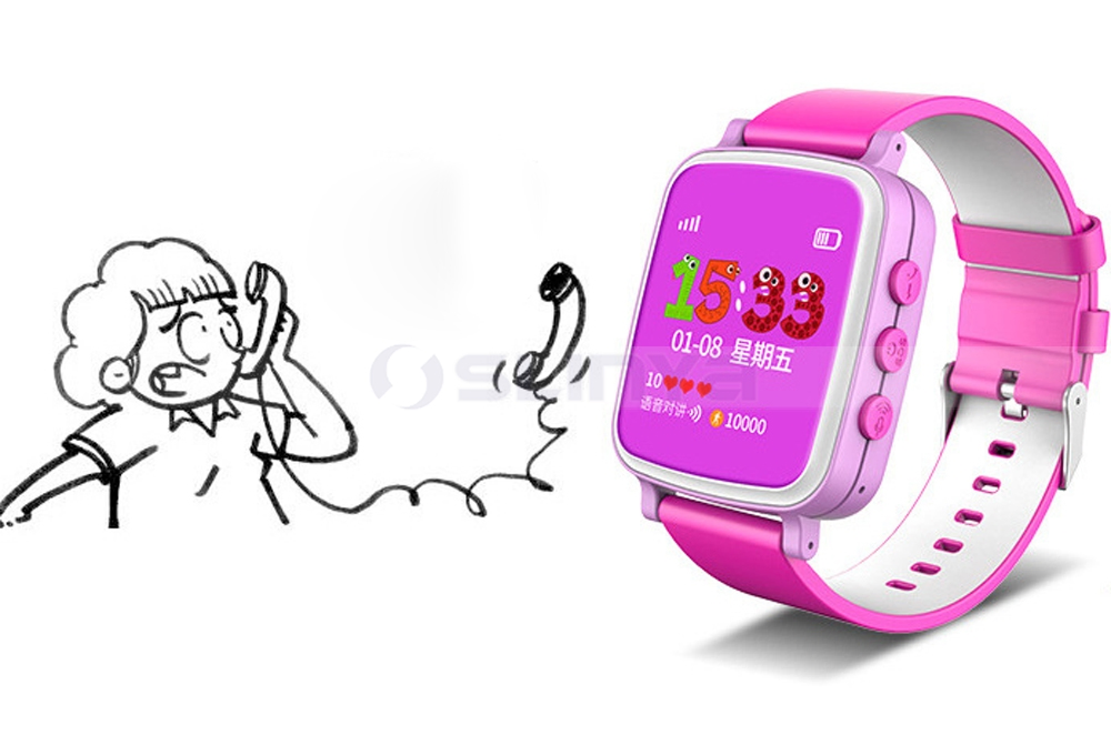 1.44inch Screen Kids Tracking Smart Watch Mobile Phone GPS Child Locator Watch
