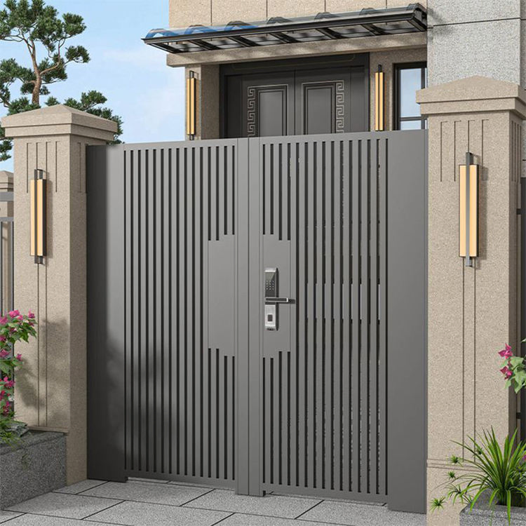 Customizable Sliding Electric Gate for Industrial Use Villa Exterior Driveway Metal Gate