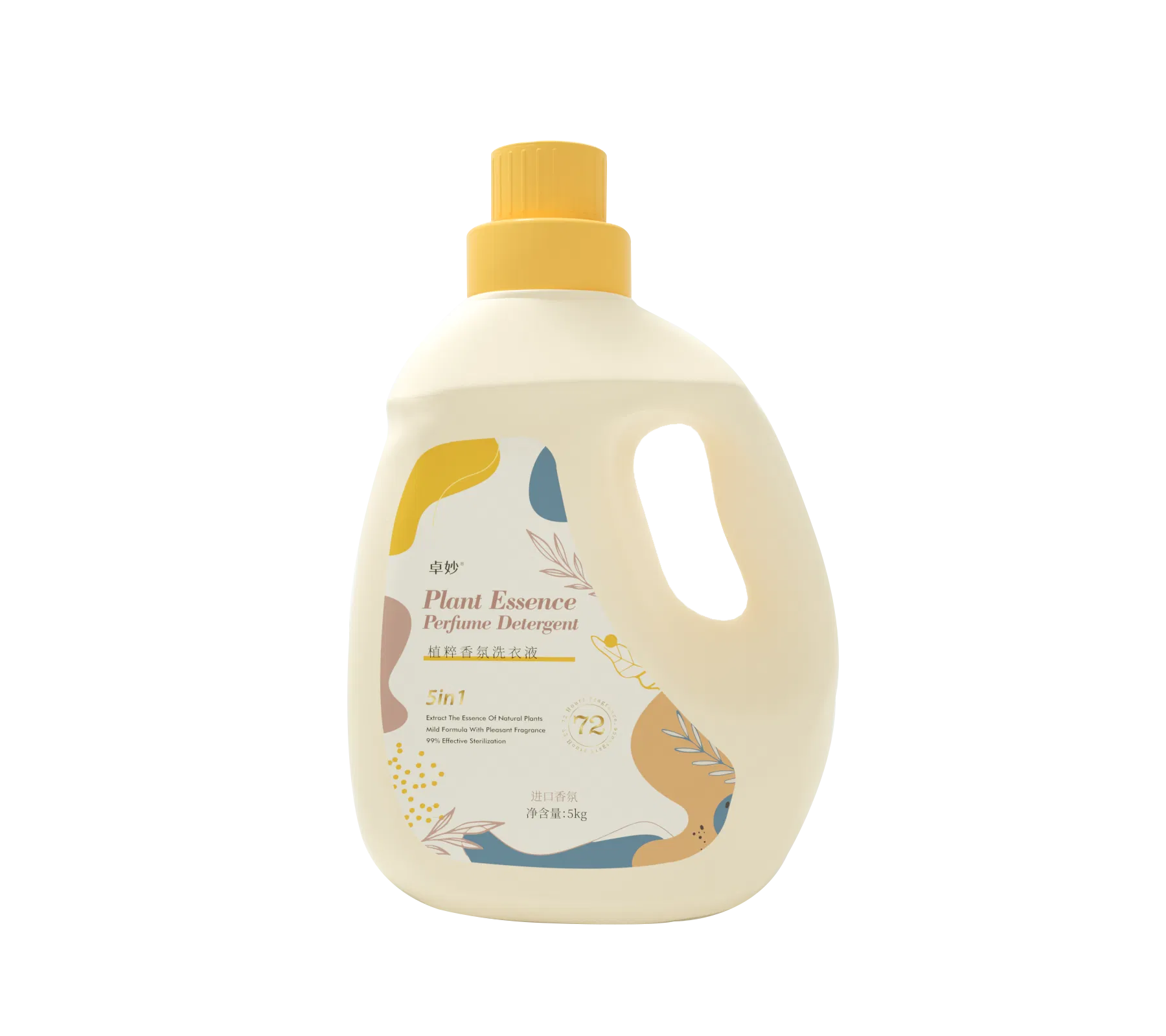 Premium Organic Washing Liquid Detergent for Apparel Care and Freshness