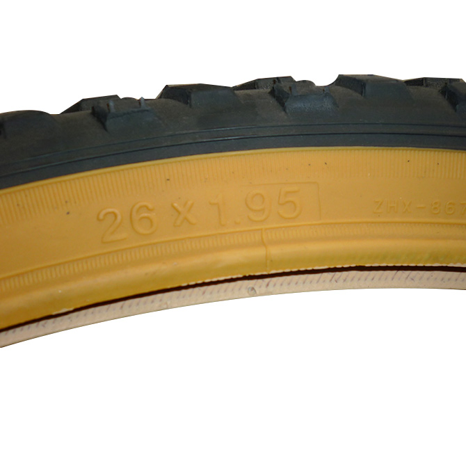 Велосипедная покрышка с цветной полосой, 700c