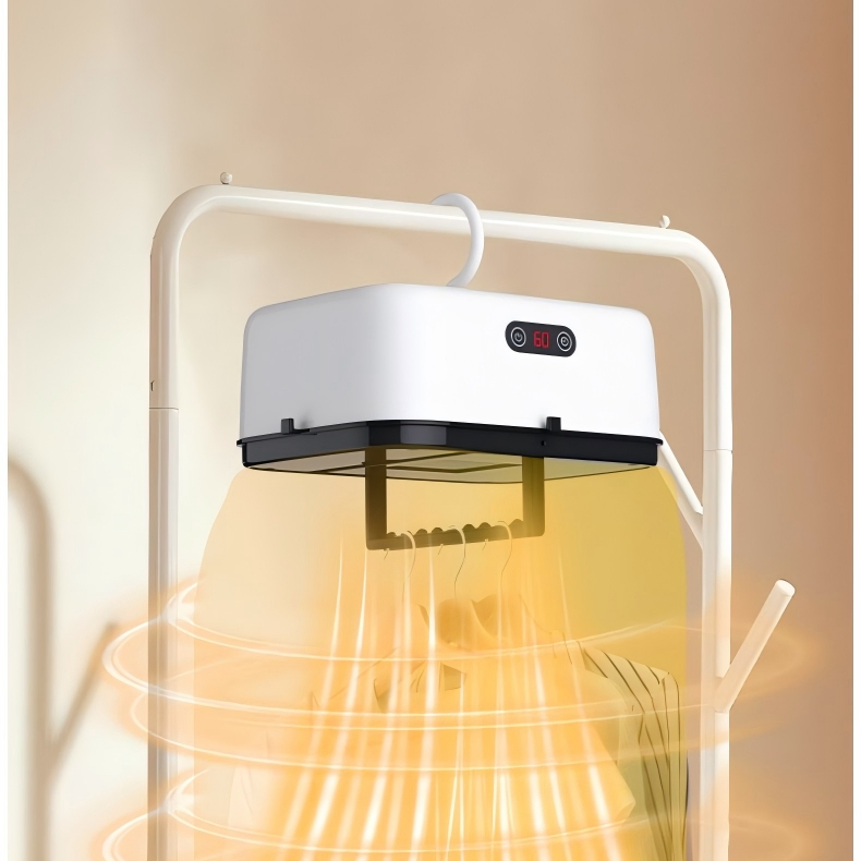 Travel Hotel Use Small Size Smart Large Capacity Foldable Compact Portable Electric Clothes Dryer