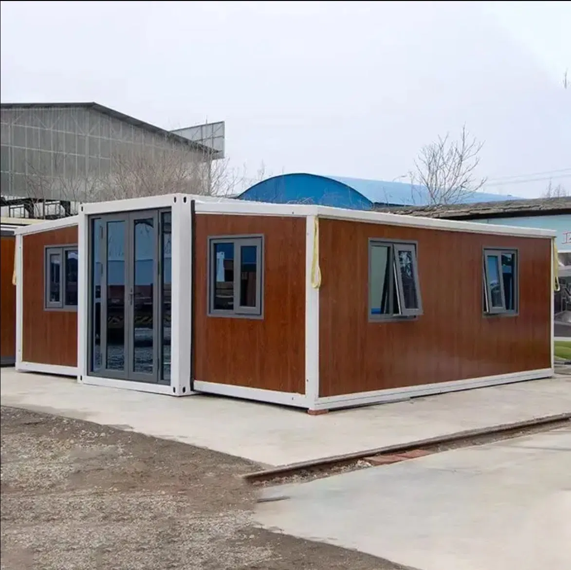 MGO / Spc Floor and Customized Tiny Home Expandable Office Prefabricated House Movable Expandable Container House