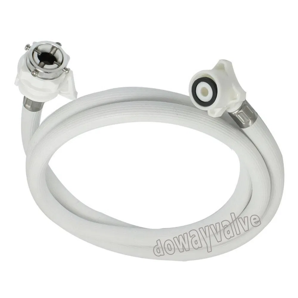 PVC White Washing Machine Drain Inlet Hose