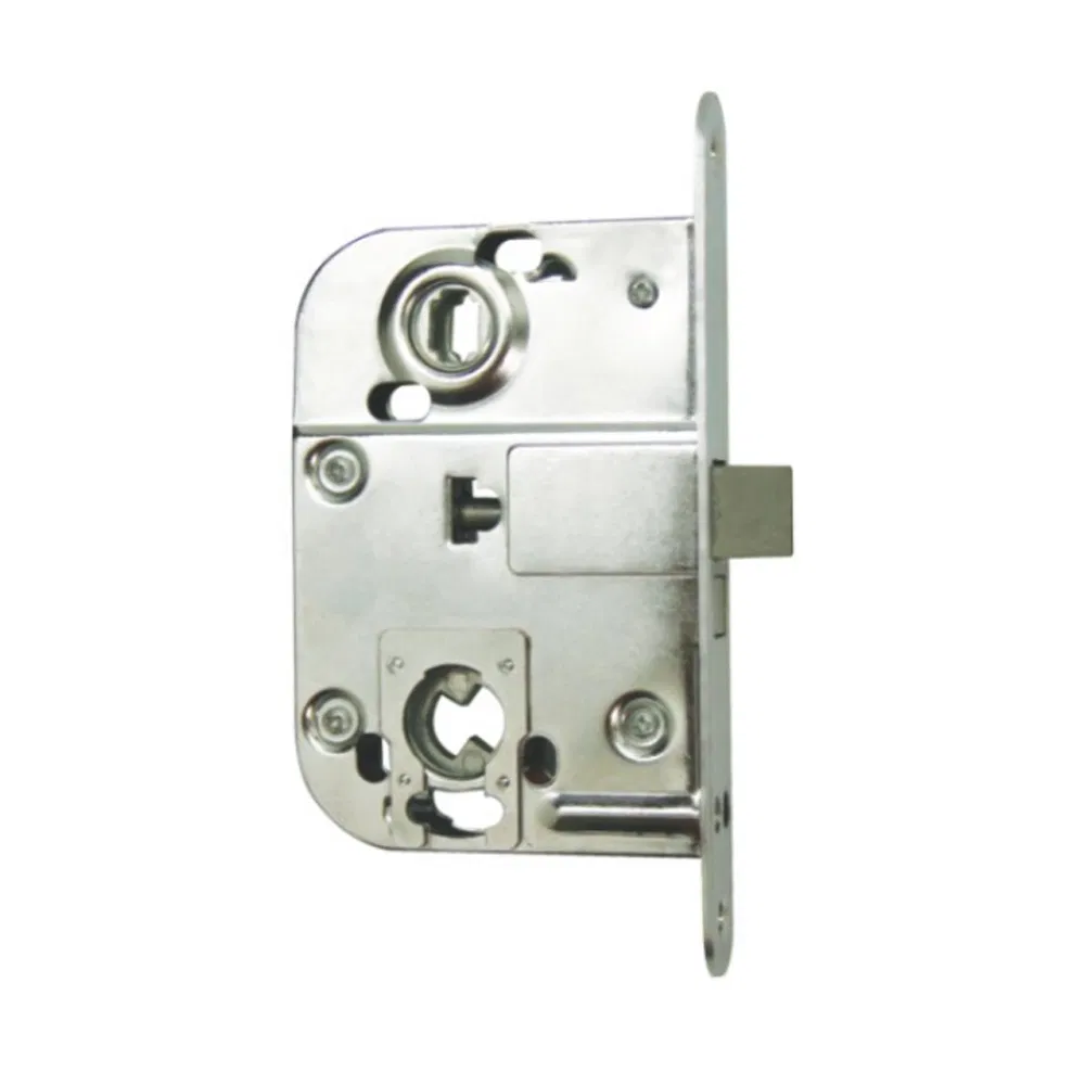 Chrome Scandinavian Mortise Interior Door Lock Cylinder
