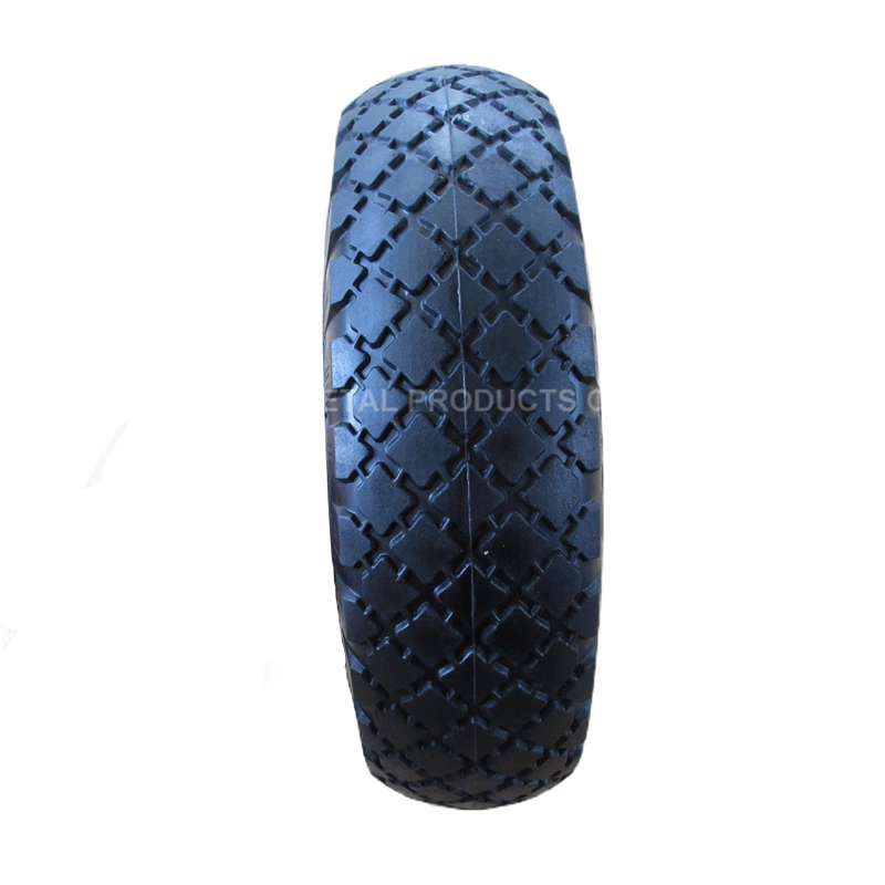 Factory Wholesale Multi Size Anti Puncture PU Handcart Wheels PU Wheels