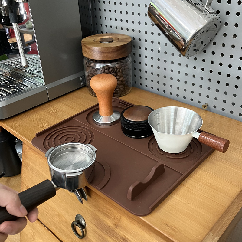 Премиальный силиконовый коврик для кофе SGS