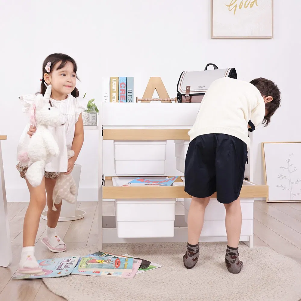 Boori Diaper Changing Station Baby Changing Table Wooden with Drawers