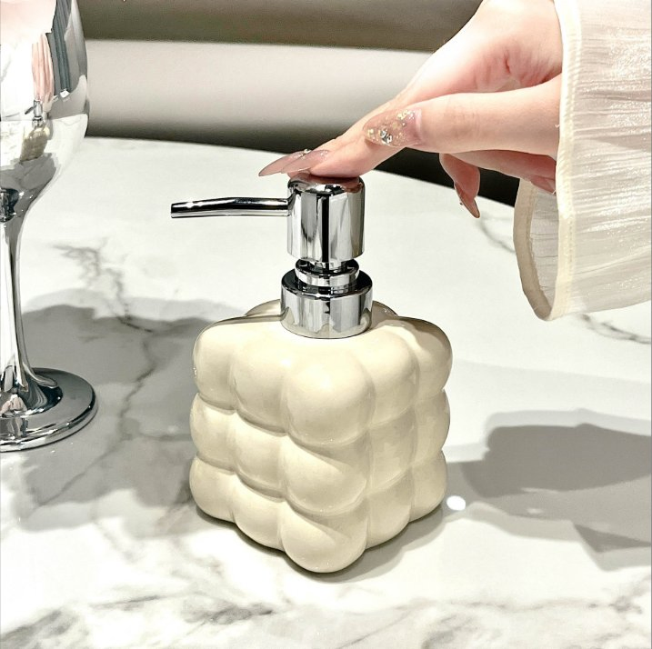Bathroom Soap Dispenser, Press Pump Lotion Bottle, Shower Body Wash Dispenser