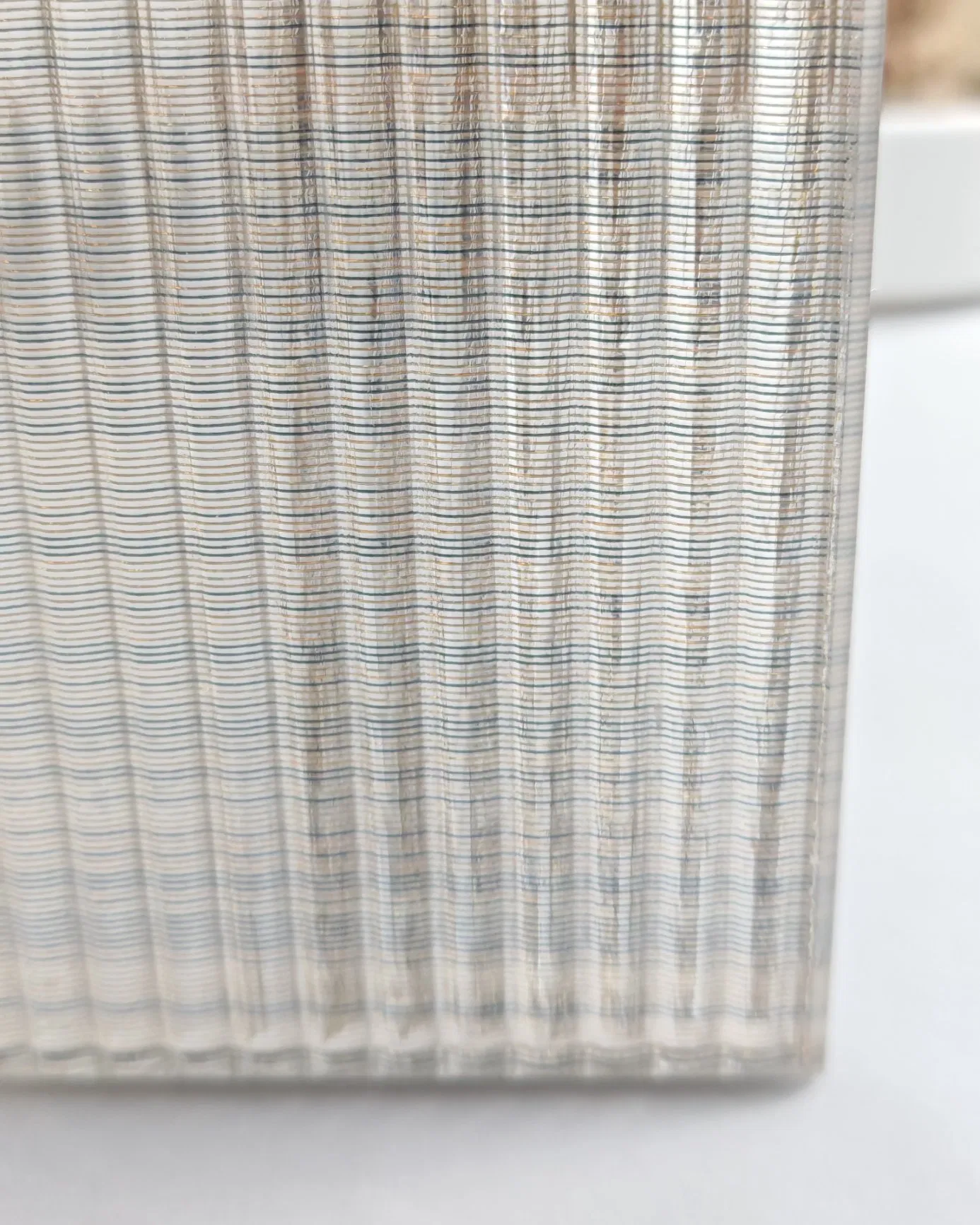 Industrial Laminated Obscure Vision Budget-Friendly Glass Wired Glass Staircase Glass