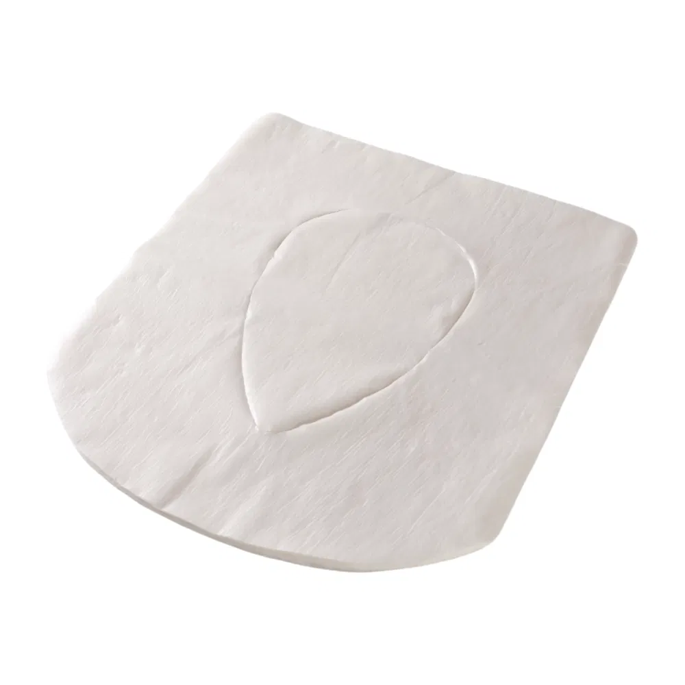 Disposable Waterproof Paper Plus PE Film Toilet Seat Cover for Travel Package