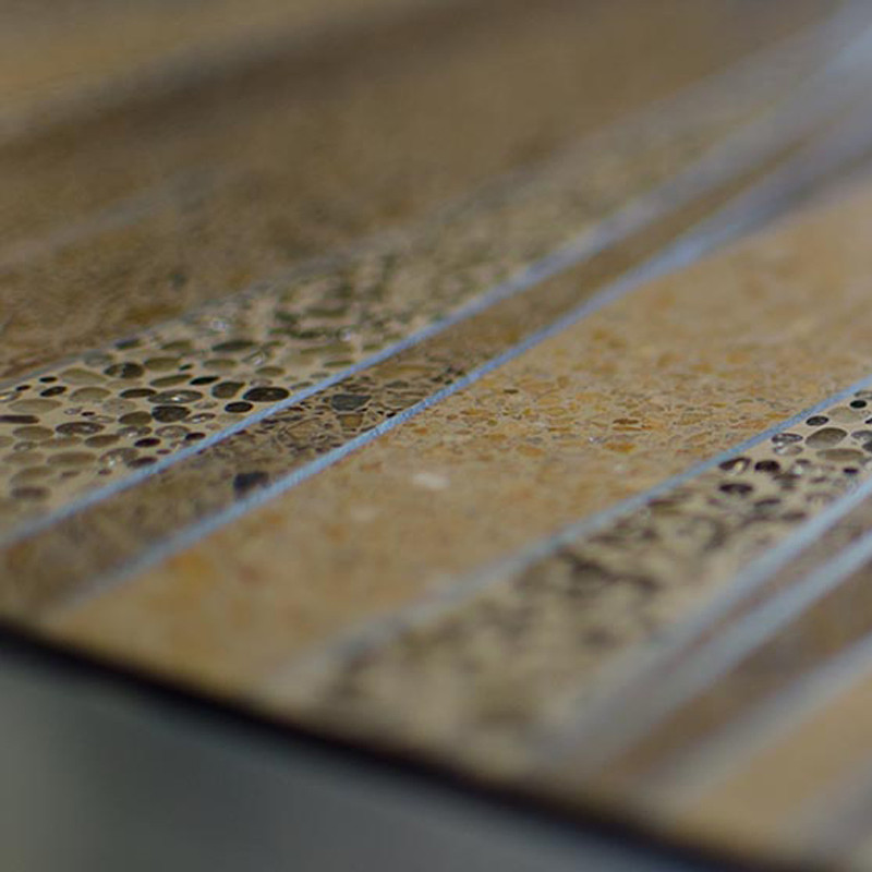 Terrazzo Plastic Strip Imitation Copper Terrazzo Floor Divider Strip