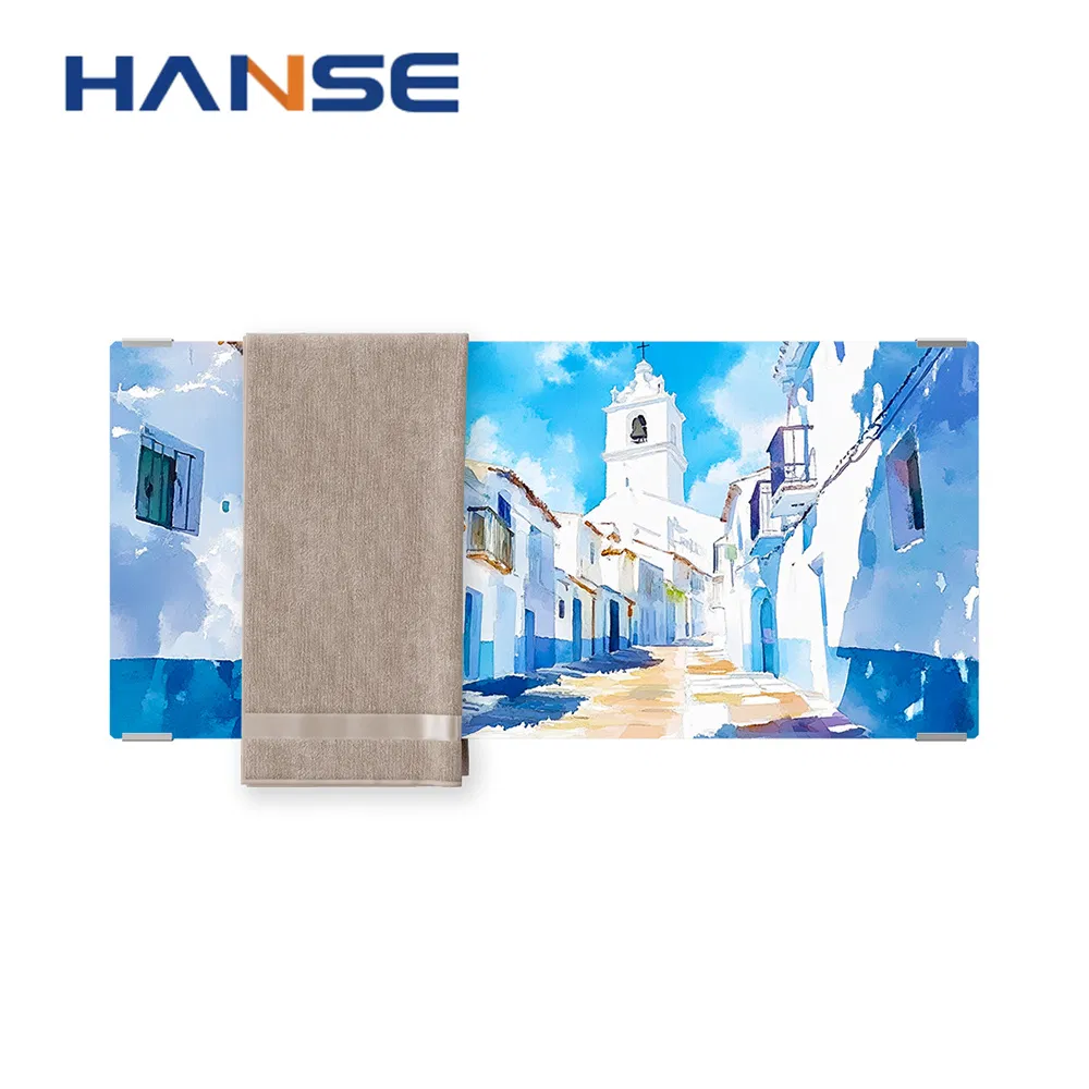 High Quality Electric Heated Warm Panel Towel Warmer Hanger Wall Mounted Bathroom Towel Rack For Sale