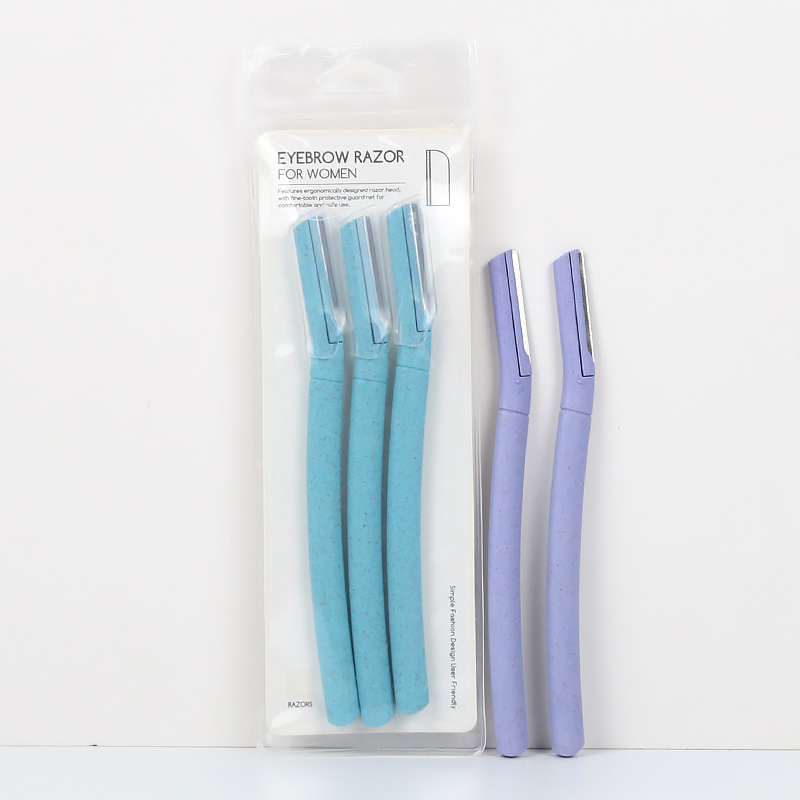 Wholesale Eco-Friendly Razor Cosmetics Eyebrow Cutter Beauty Tools Facial Trimmer