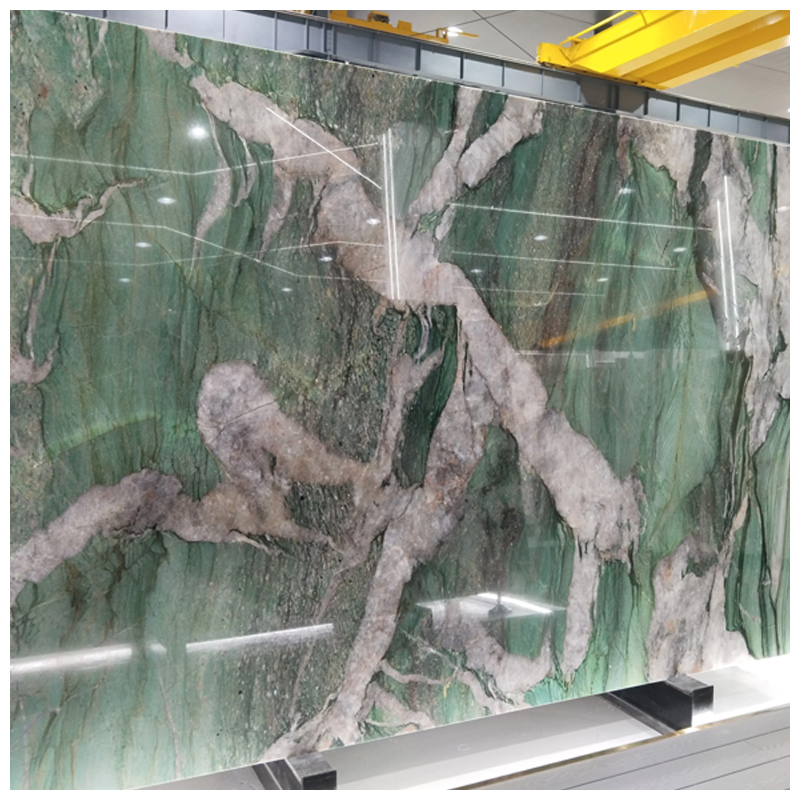 Brazilian Fuchsite Crystal Green Quartzite Slabs
