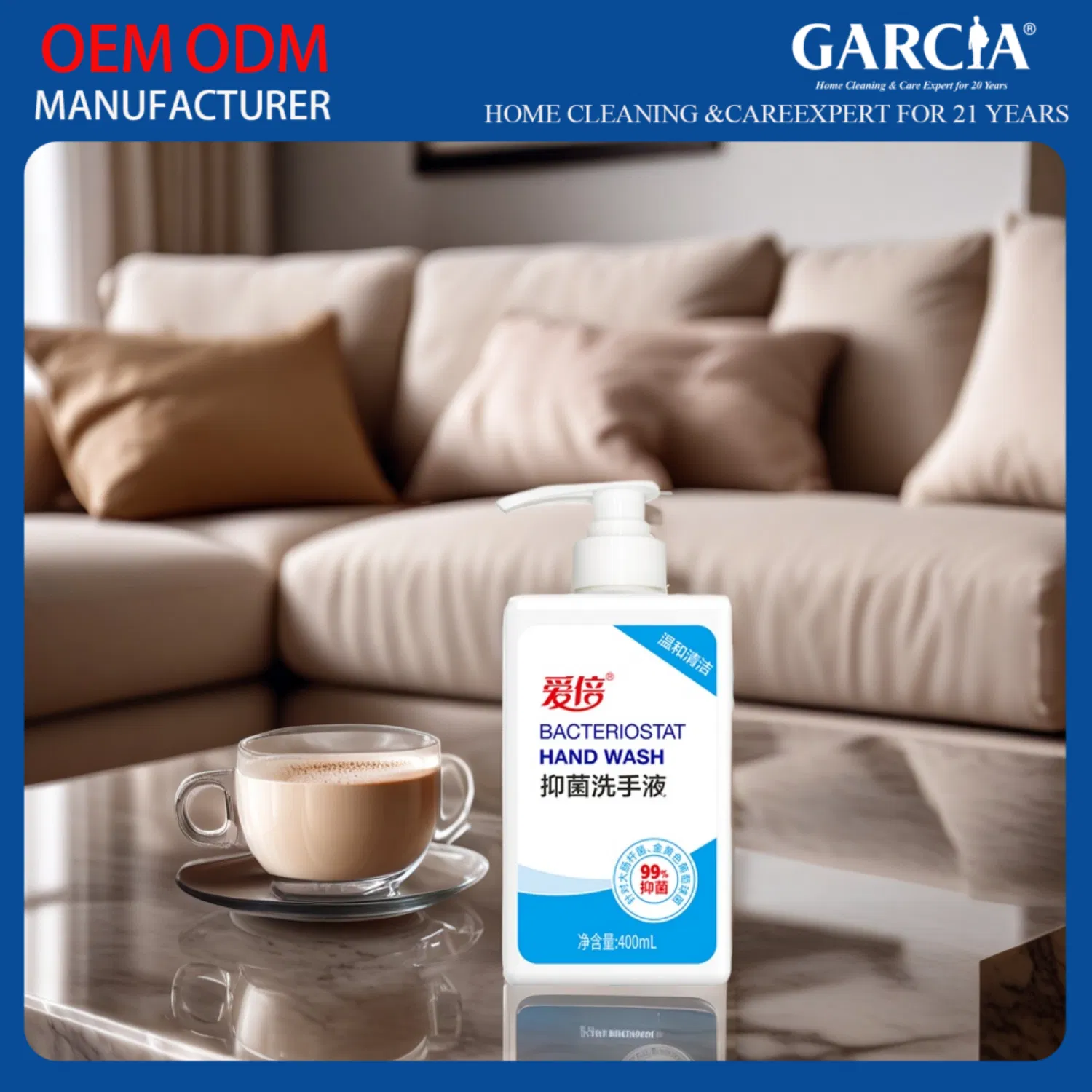 Personalized Germ Protection Solution with Effective Handwash Customization