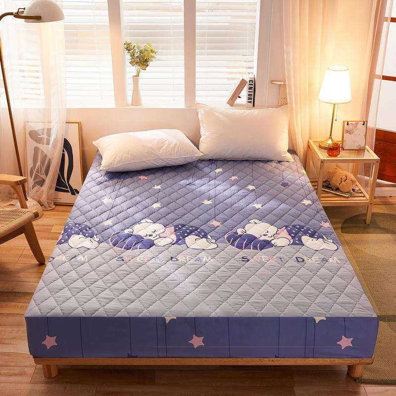 Soft Cotton Terry Towel Waterproof Mattress Protector for Home
