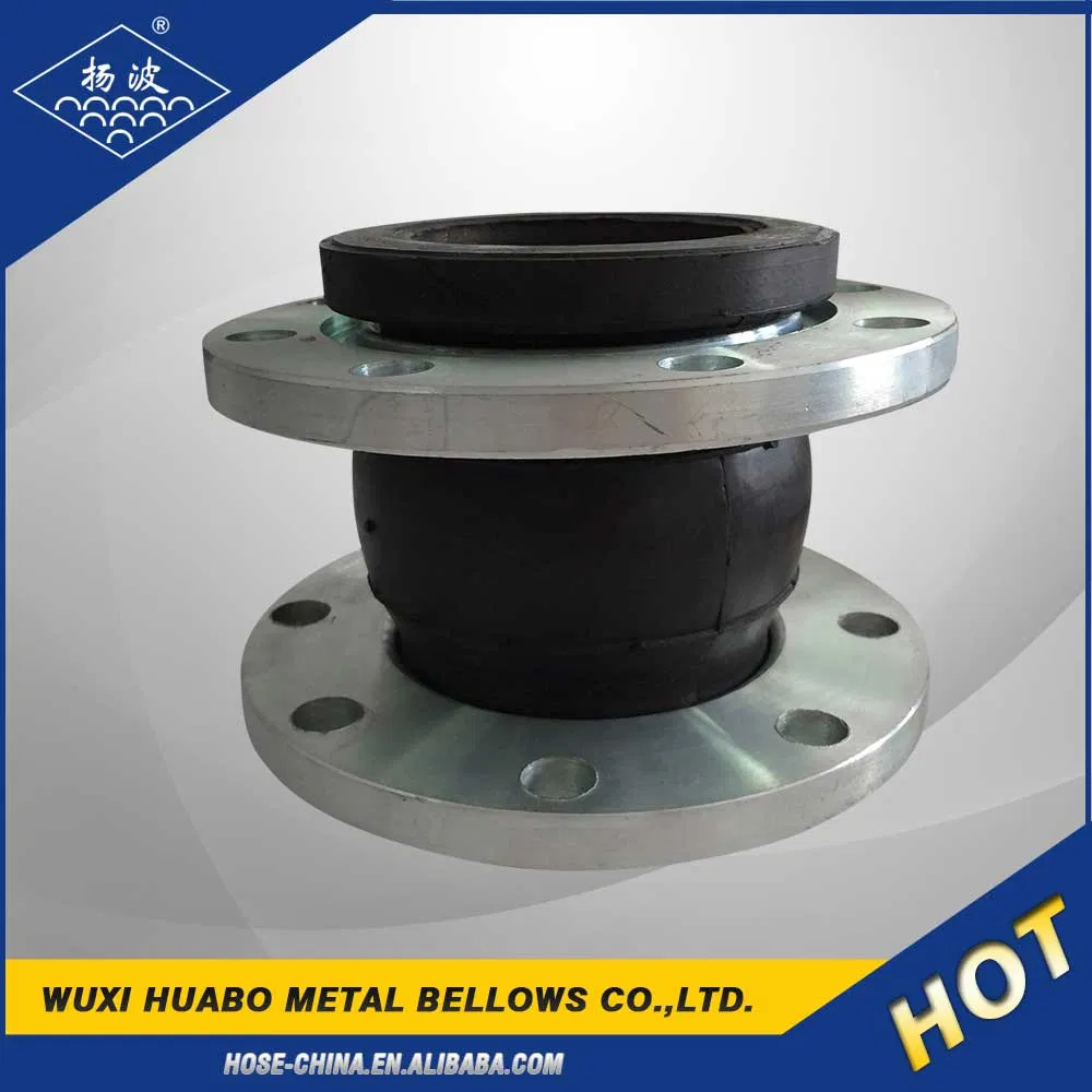 EPDM/NBR Rubber Expansion Joint with Galvanized Flange