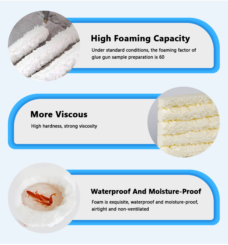 PU Polyurethane Foam Liquid Glue Sellador Scellant Adhesive Sealant for Construction Buy Spray Molding PU Foam Gun Straw Type