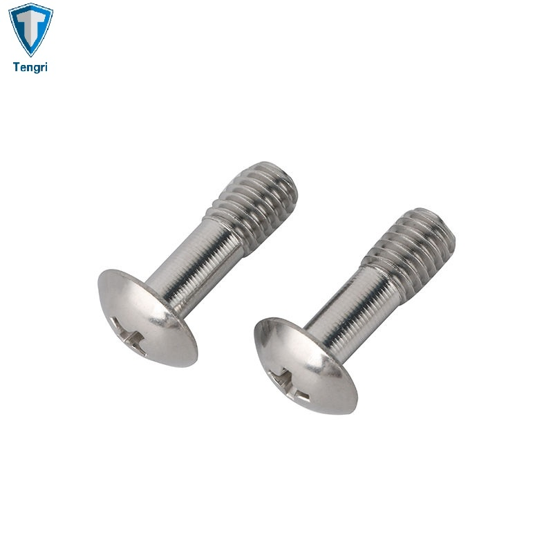 Stainless Steel 304 316 Adjustment Screw Knurled Thumb Screws Knobs Cross Knurled Hand Captive Screws
