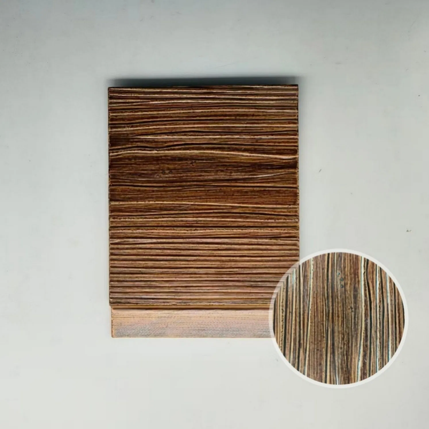 Non Asbestos Wood Vein Cement Sheet with Superior Water Blocking Passing 24 Hour Test Allowing Dampness Only