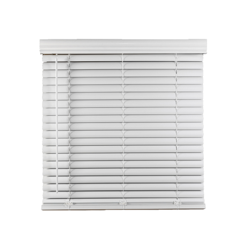 Customized Vinyl Blind Faux Wood Cordless Window Blinds