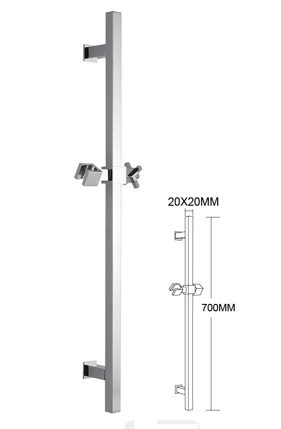 Brass Bathroom Shower Head Slide Bar, Handheld Shower Slide Bar