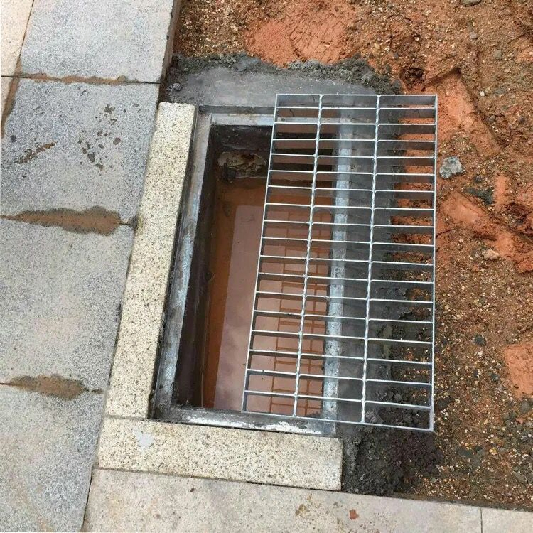 Steel Grating Cover Plate with Frame for Drainage Ditch