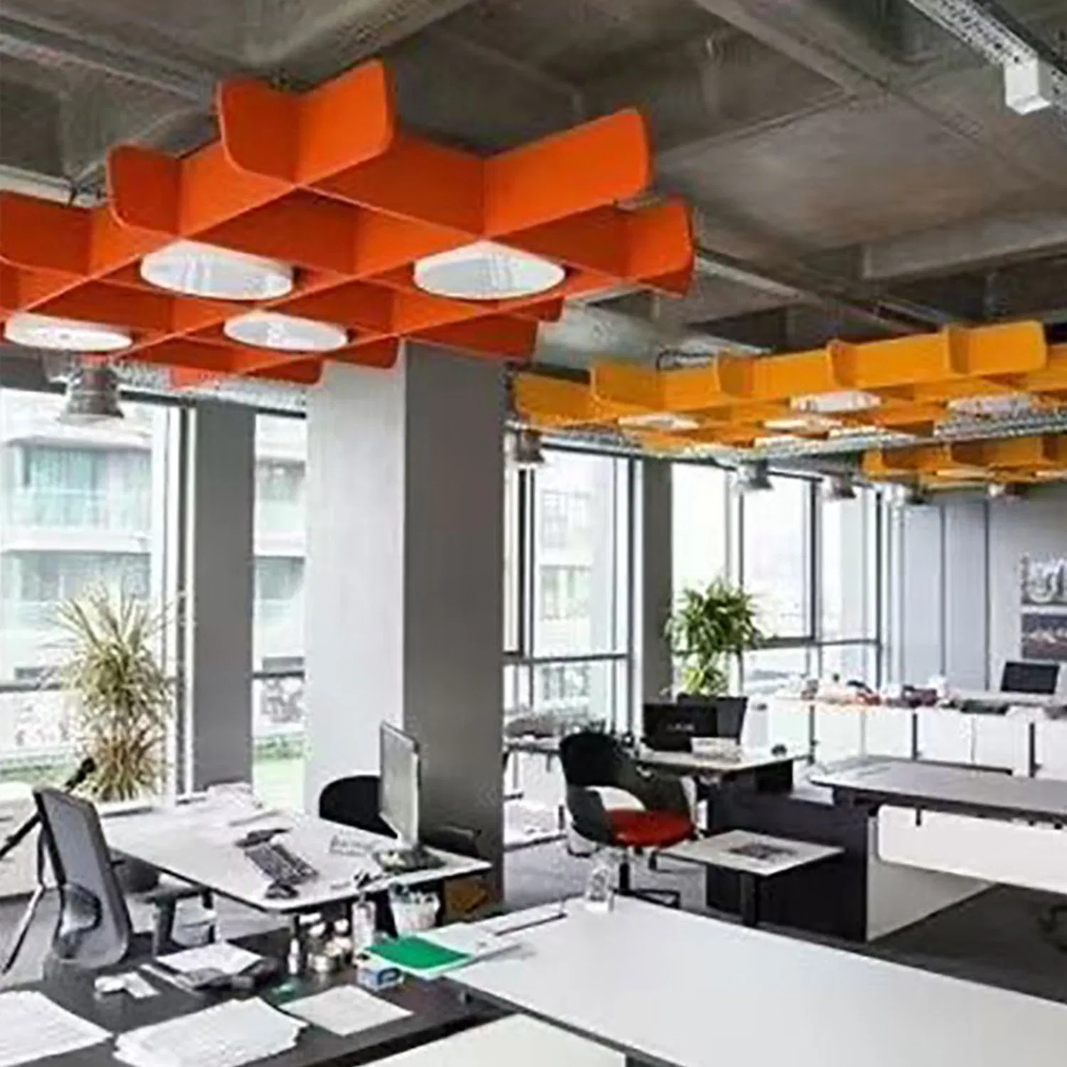 Hexagonal Soundproof Acoustic Panels for Stylish Wall Art