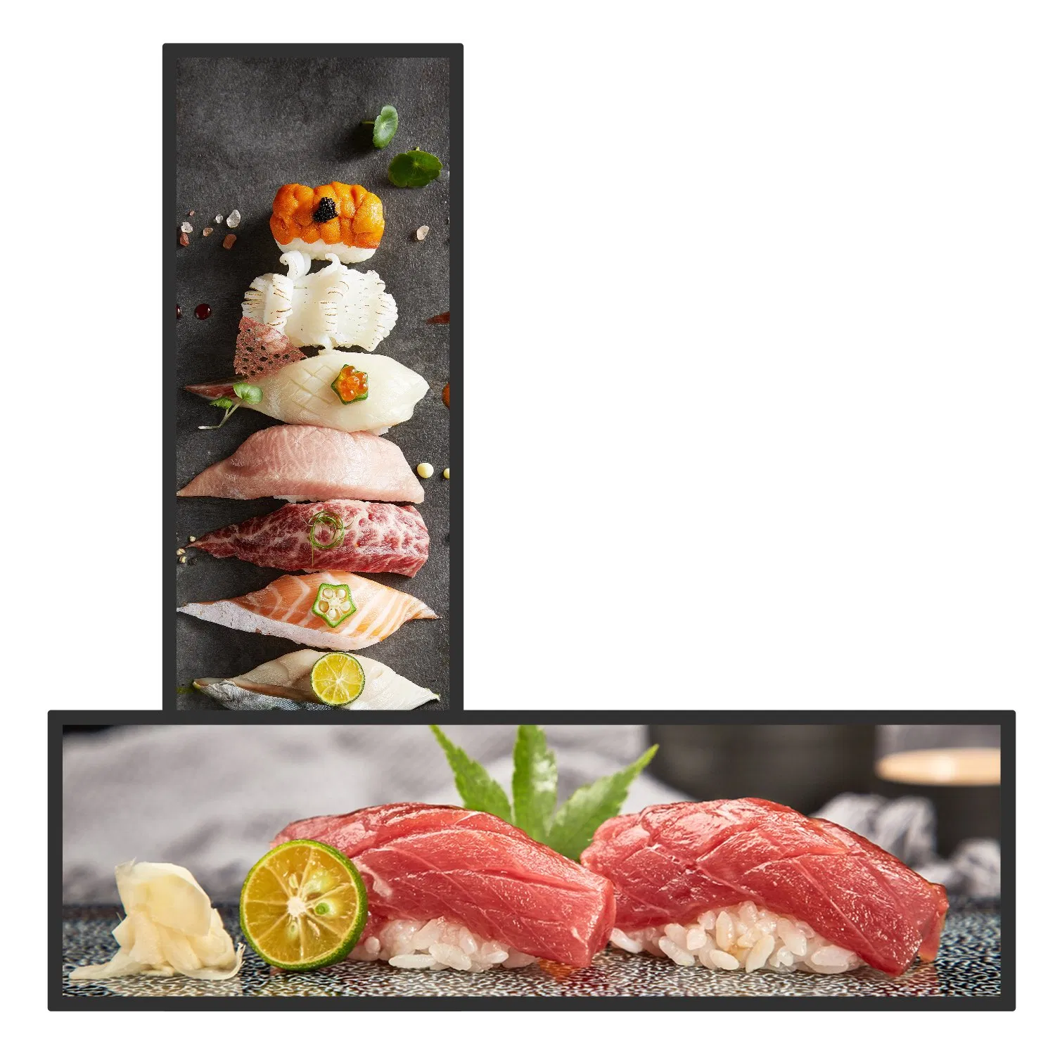 49.5 Inch Fashion Style Media Player LCD Digital Signage Display Screen Android Bar Screen Ads Play