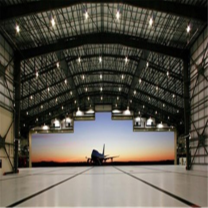 High Quality Steel Structure Airplane Shed Space Frame Aircraft Hangar