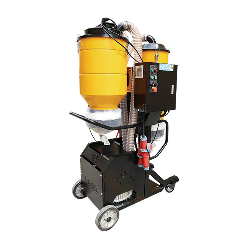 V7 Engines Concrete Floor Road Construction Machinery Vacuum Cleaner