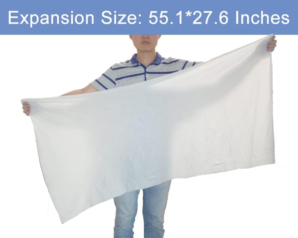 Soft and Durable Disposable Bath Towels for Travel and Camping