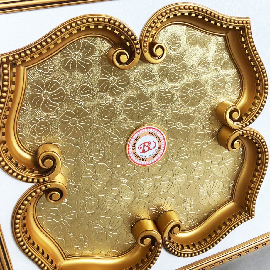 Banruo Low Price Polystyrene Ceiling Boards PS Square Ceiling Medallion