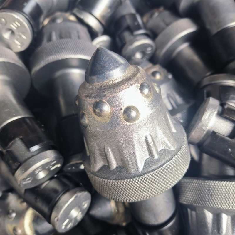 Tungsten Carbide Round Shank Cutter Bits Rock Bullet Teeth