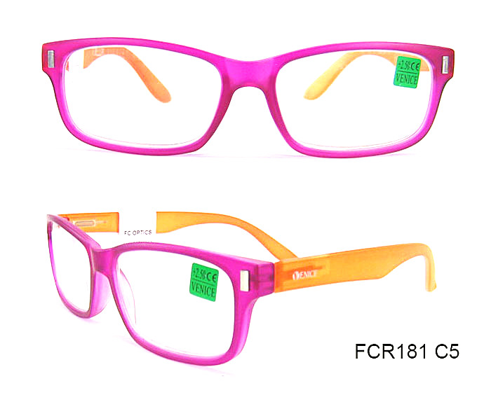 Injection Plastic Eyeglasses with Optical Lenses