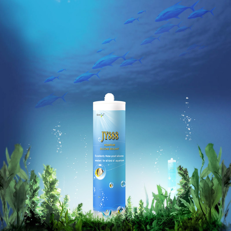 Custom Packaging Design Waterproof Silicone Sealant Tube for Fish Tank Aquarium