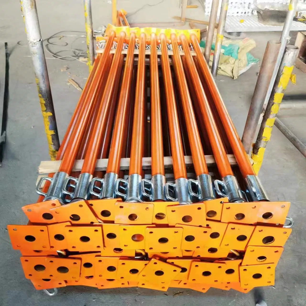 Heavy Duty Adjustable Steel Shoring Steel Prop Building Metal Scaffolding Prop Jack Screw Shoring Jack Telescopic Shoring Prop Jack for Construction