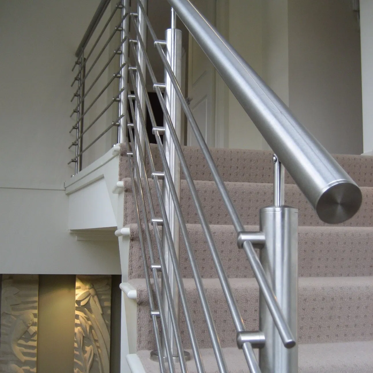 Factory Price Flooring Special Glass Hardware Balustrade Steel Stair Stairs Railing System