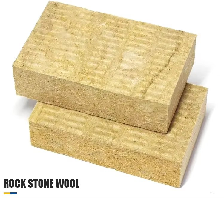 Mineral Wool Soundpoof Rock Wool Board for High-Density Fireproof Thermal Insulation