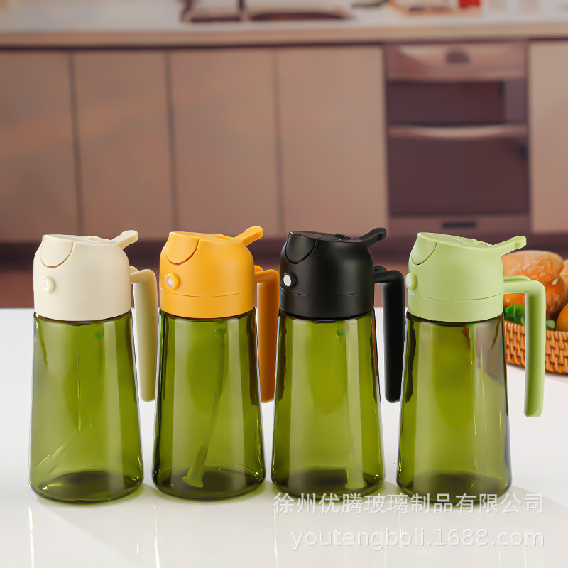 Hot Selling Glass Material 2-in-1 Oil Sprayer for Daily Cooking