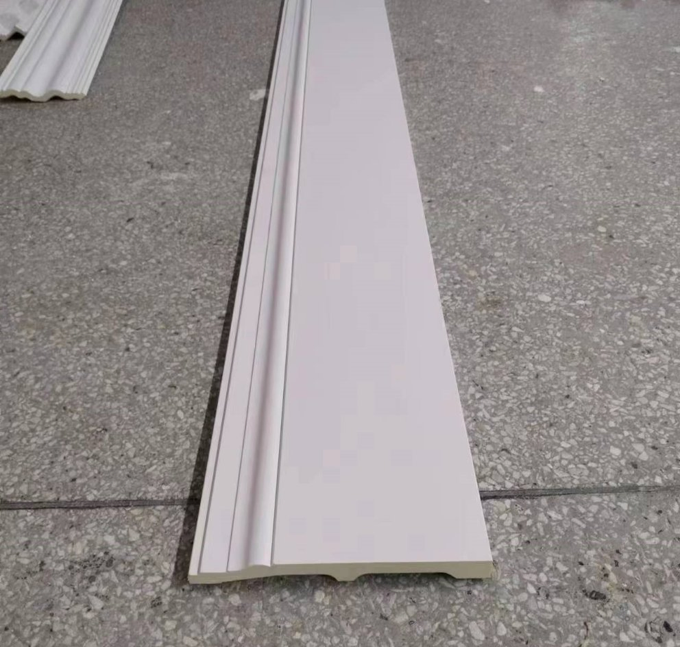 Auuan Lightweight PU Skirting Architrave PVC Skirting Board MDF Skirtings