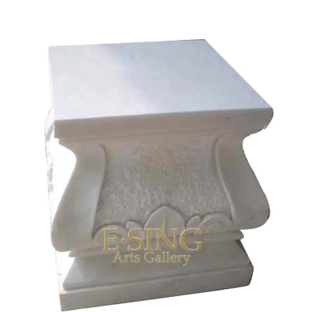 Natural White Marble Wholesale Factory Price of Marble Base