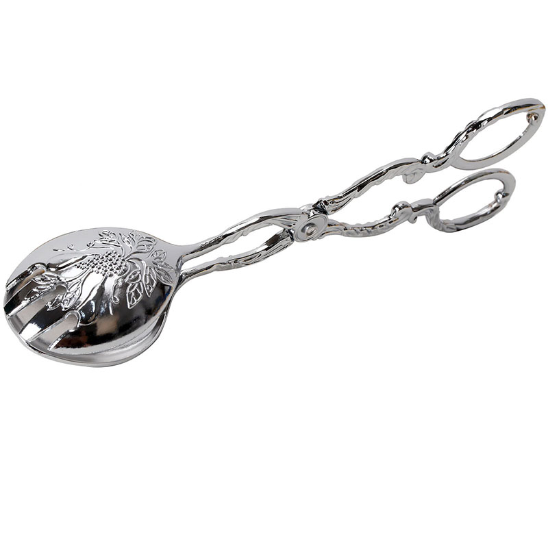 Food Grade Stainless Steel Kitchen Tongs for Cooking Catering Tools Heavy Duty Metal Locking Clips for Serving