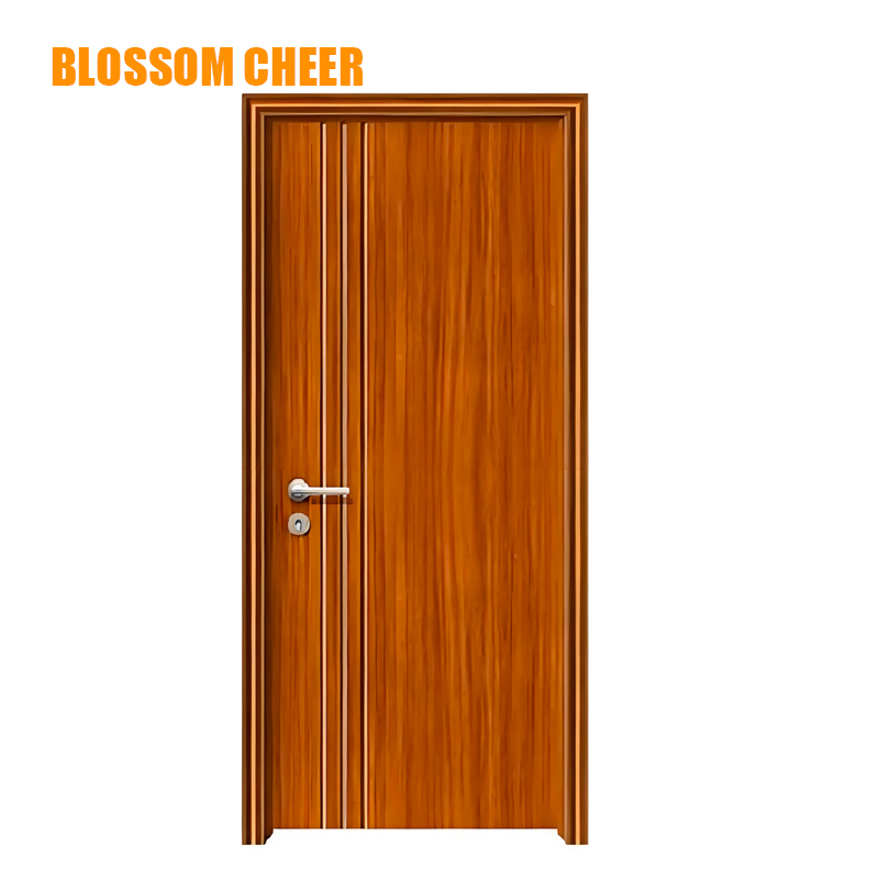 Durable Melamine Coated Particle Board Core Fire Retardant Door