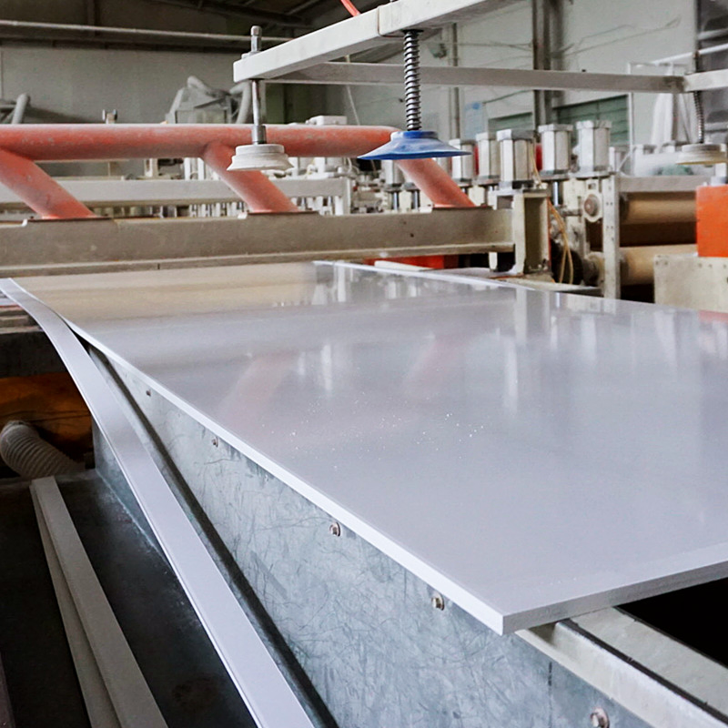 1220*2440mm Celuka White Fireproof Plastic Glossy PVC Foam Sheet Board for Cabinet