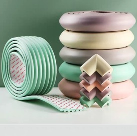 Baby Proofing Edge & Corner Guards Furniture Bumper Cushion Table Edge Corner Protector Kid/Child/Baby Proofing Customized NBR