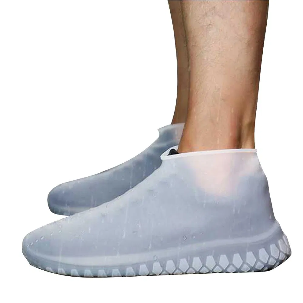 30% off OEM/CE Certification Rain Coat Silicone Shoe Cover Durable Waterproof Outdoor Anti-Slip Reusable Rubber Waterproof Shoe Cover
