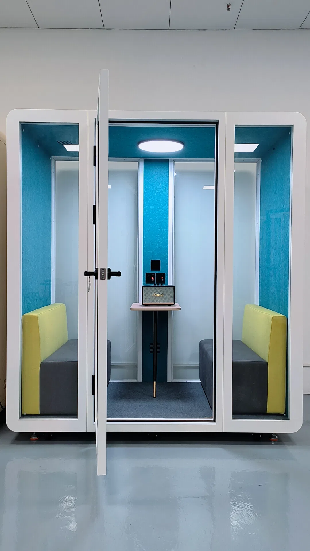 Premium Soundproof Booth for Home Office Use, Adjustable Design