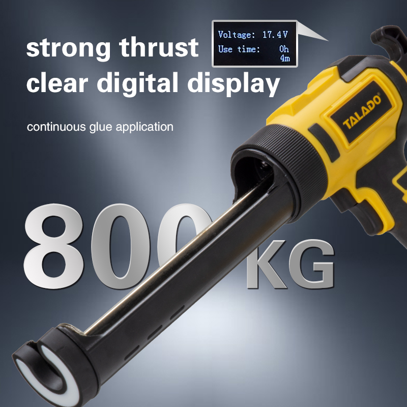 Hot Selling Cordless Caulking Gun with Digital Screen