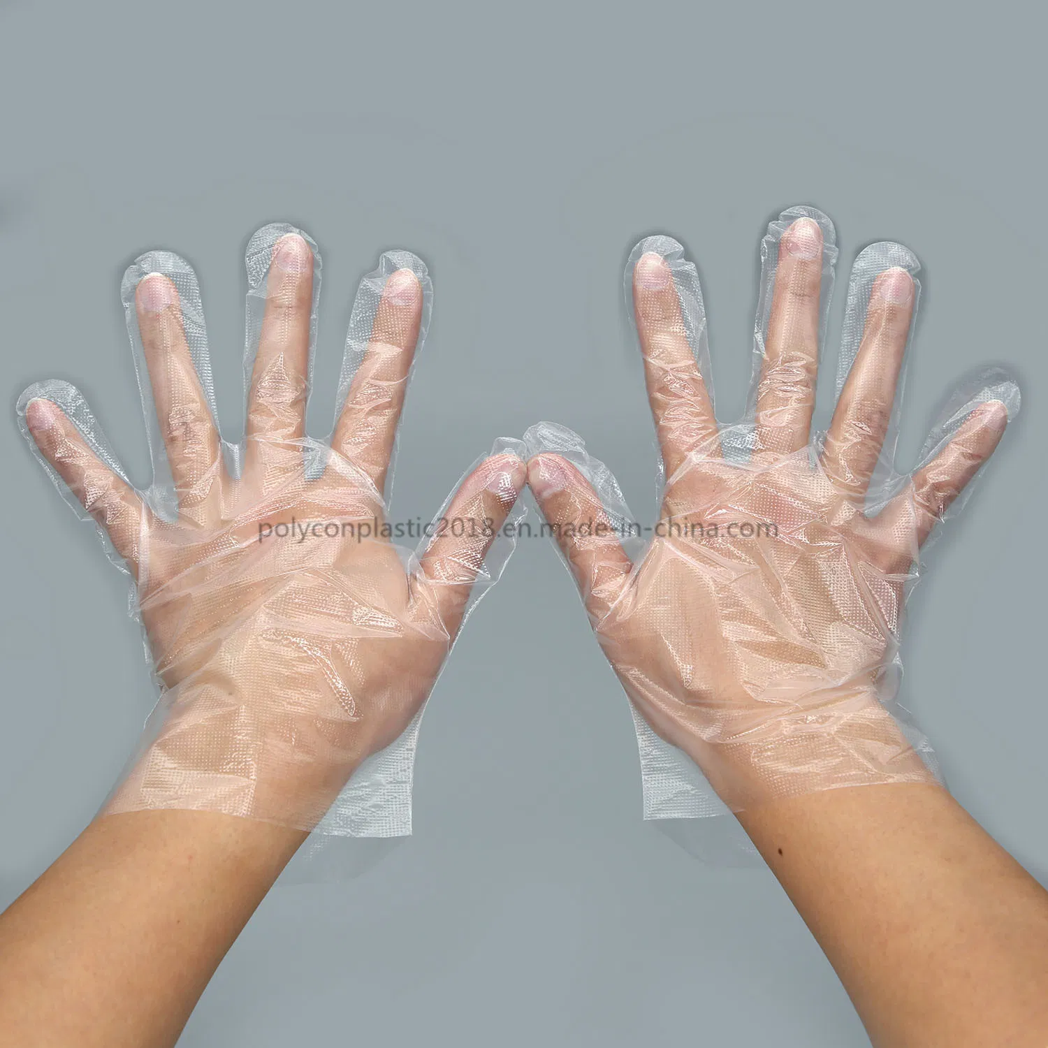 PE Plastic Disposable Transparent Kitchen Gloves From Factory